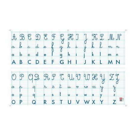 Achetez Panneau alphabet effaçable à sec 80x120cm PAPTABLEAUALPHA pas cher sur Ma Rentrée Scola..