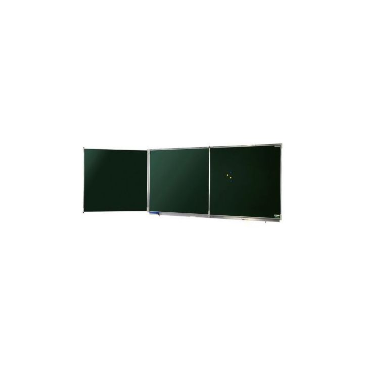 Tableau triptyque vert émaillé 120x400 + auget 4900001 VANERUM
