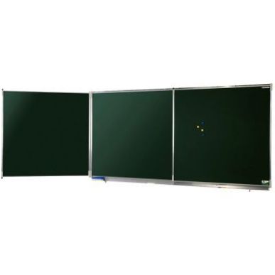 Achetez Tableau triptyque vert émaillé 120x400 + auget 4900001 VANERUM pas cher sur Ma Rentrée Sc..