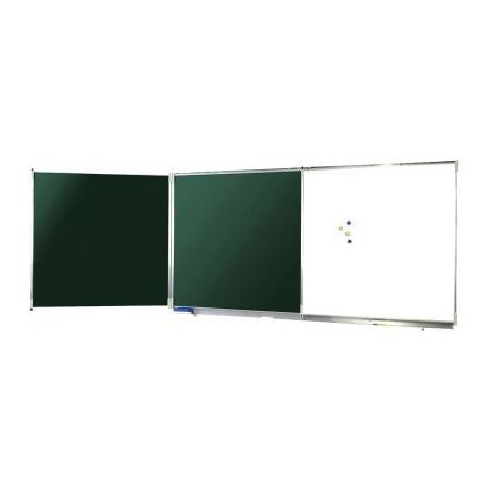 Achetez Tableau triptyque mixte ext blanc/int vert émaillé 120x400 + auget 4900007 VANERUM pas che..