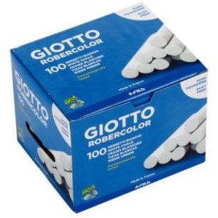 Achetez Boîte de 100 craies cylindriques Robercolor blanc F538800 GIOTTO pas cher sur Ma Rentrée S..