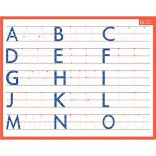 Achetez Ardoise effaçable à sec majuscules PAPARDOISEMAJIMPRI pas cher sur Ma Rentrée Scolaire