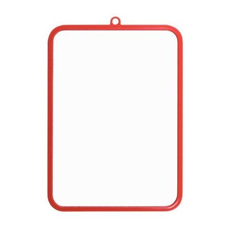 Achetez Ardoise effaçable à  sec 1 face unie, 1 face quadrillée Format 19x26 cm FAR300261 pas ch..