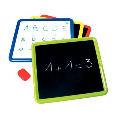 Achetez Lot de 4 ardoises métalliques et magnétiques, 2 faces Dimensions : 30,5x26,5x1,5 cm FAR500..