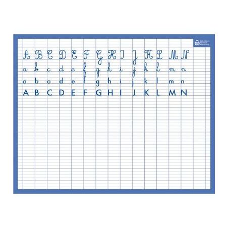 Achetez Ardoise effaçable à  sec alphabet/seyes PAPARDOISEALPHA pas cher sur Ma Rentrée Scolaire