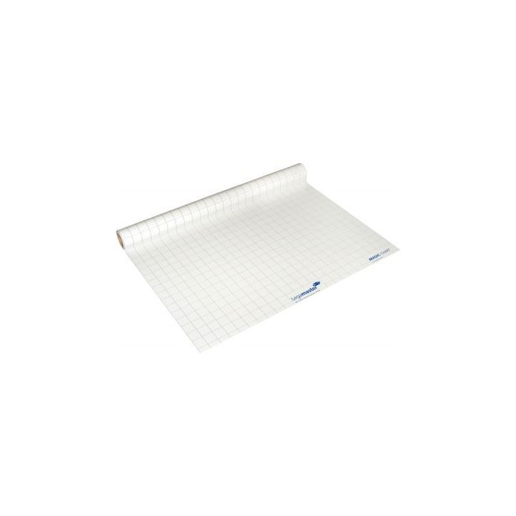 Rouleau de 25 feuilles statiques Magic-Chart blanc quadrillé 60x80cm 7-159000 LEGAMASTER