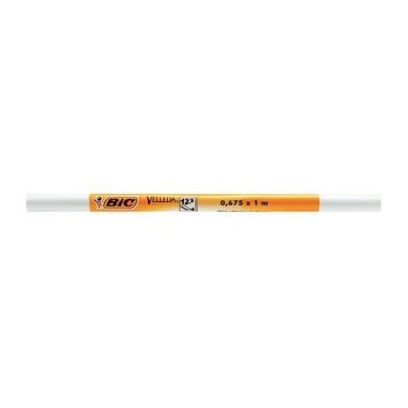 Achetez BIC Velleda Tableau Rouleau Adhésif Effaçable à Sec 67.5cmx100 cm - Couleur Surface Bla..