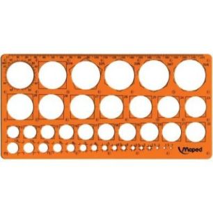 Trace cercles 1 à 35mm 277620 MAPED Trace cercles 1 à 35mm 277620 MAPED