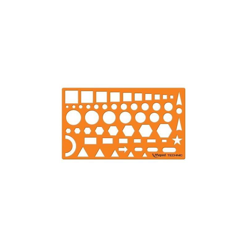 Achetez Normographe 922410 MAPED pas cher sur Ma Rentrée Scolaire