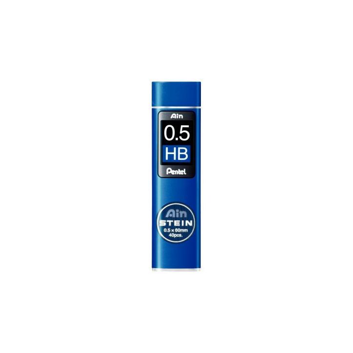 Étui de 40 mines Ain Stein 0,5 mm HB C275-HBO PENTEL