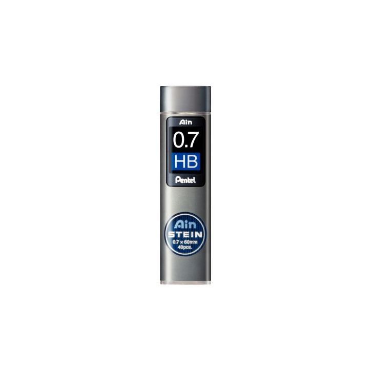 Étui de 40 mines Ain Stein 0,7 mm HB C277-HBO PENTEL