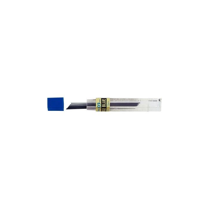 Etui de 12 mines Pentel 0,5 mm bleu PPB-5X PENTEL