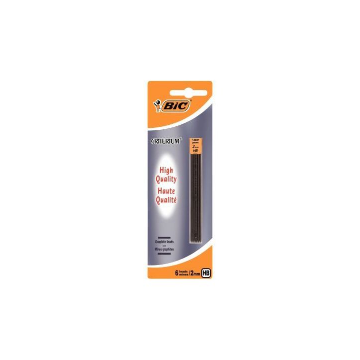Blister de 6mines Critérium HB 875584 BIC