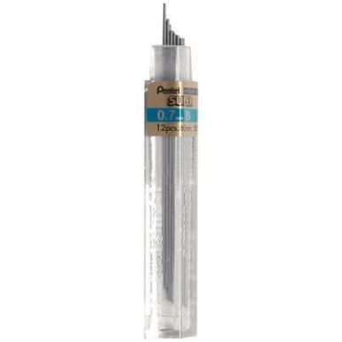 Achetez Etui de 12 mines graphite Hi-polymer SUPER diamètre 0,7 mm. B 50-BX PENTEL pas cher sur Ma ..