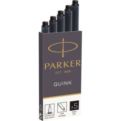 Achetez Etui de 5 cartouches Parker encre noire 1950382 PARKER pas cher sur Ma Rentrée Scolaire