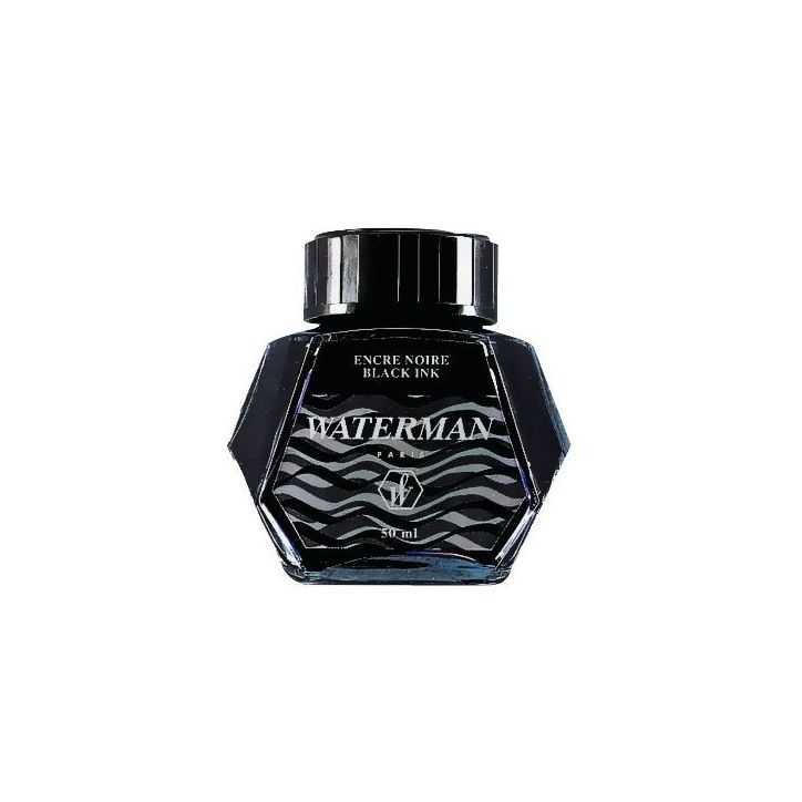 Flacon de 5 cl d'encre Waterman noire S0110710 WATERMAN