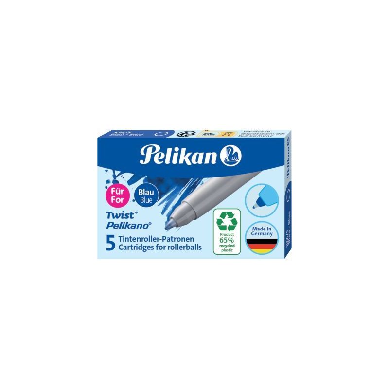 Achetez Etui de 5 cartouches d'encre Twist Eco 300010004 PELIKAN pas cher sur Ma Rentrée Scolaire Achetez Etui de 5 cartouches d'encre Twist Eco 300010004 PELIKAN pas cher sur Ma Rentrée Scolaire
