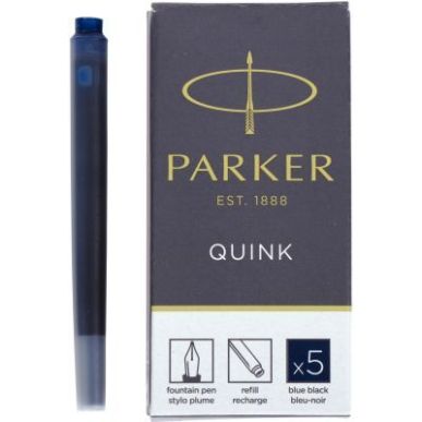 Achetez Etui de 5 cartouches Parker encre bleue et noire 1950385 PARKER pas cher sur Ma Rentrée Sco..