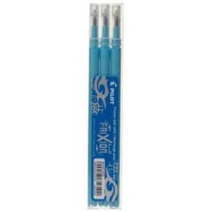 Achetez PILOT Set de 3 recharges pour roller FriXion Ball. Pointe moyenne 0,7 mm. Encre Turquoise pa..