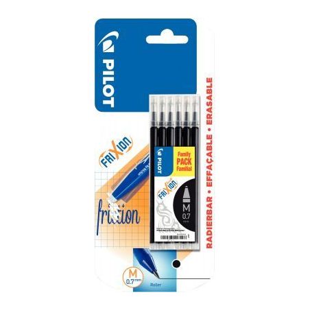 Achetez Blister de 6 recharges Frixion pointe moyenne noires 313191050131 FRIXION PILOT pas cher sur..