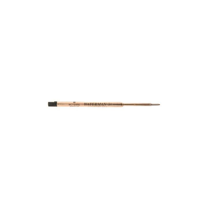 Recharge bille Maxima pointe moyenne noir S0944480 WATERMAN