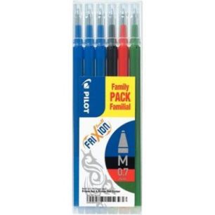 Achetez Set de 6 recharges Frixion assortis 4902505525643 FRIXION PILOT pas cher sur Ma Rentrée Sco..