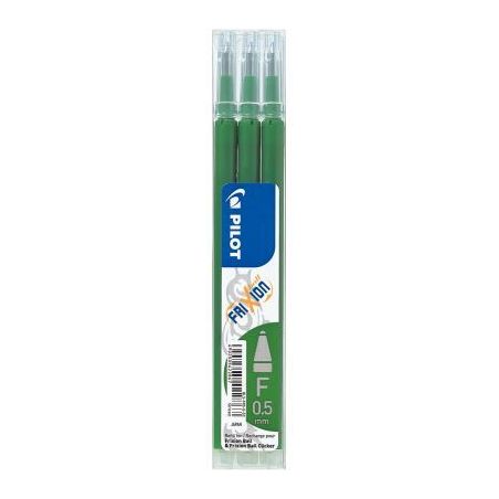 Achetez Etui de 3 recharges pour stylo Frixion pointe fine vert 4902505422867 FRIXION PILOT pas cher..