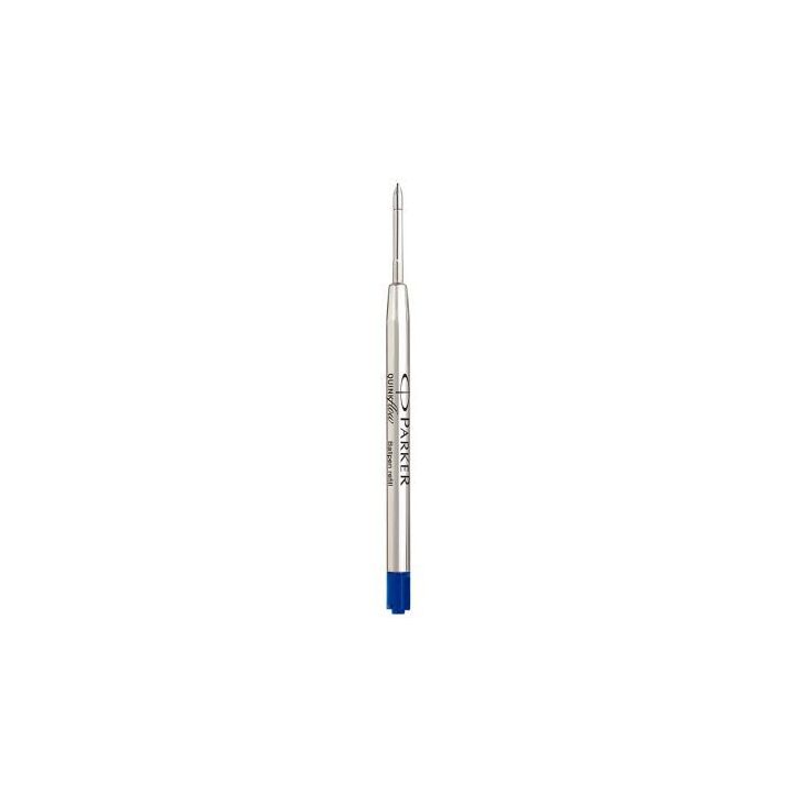 Recharge bille Parker pointe moyenne bleu 1950371 PARKER
