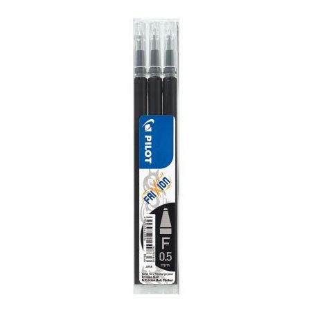 Achetez Etui de 3 recharges pour stylo Frixion pointe fine noir 4902505422836 FRIXION PILOT pas cher..
