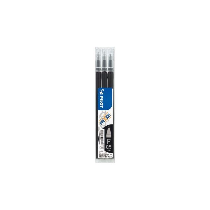 Etui de 3 recharges pour stylo Frixion pointe fine noir 4902505422836 FRIXION PILOT
