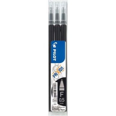 Achetez Etui de 3 recharges pour stylo Frixion pointe fine noir 4902505422836 FRIXION PILOT pas cher..