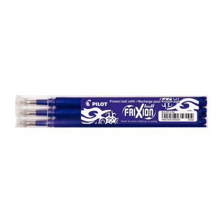 Achetez PILOT Set de 3 recharges pour roller FriXion Ball. Pointe moyenne 0,7 mm. Encre Violet pas c..