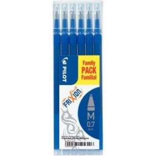 Achetez Set de 6 recharges Frixion bleu 4902505525629 FRIXION PILOT pas cher sur Ma Rentrée Scolair..