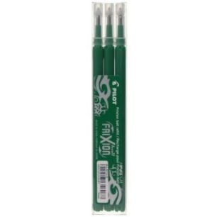Achetez PILOT Set de 3 recharges pour roller FriXion Ball. Pointe moyenne 0,7 mm. Encre Vert pas che..