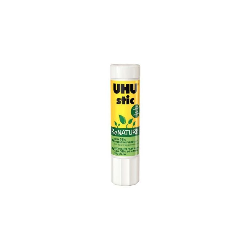 Achetez UHU Bâton de colle 21g Renature biologique 58% de matières premières d'origine végétale.. Achetez UHU Bâton de colle 21g Renature biologique 58% de matières premières d'origine végétale..
