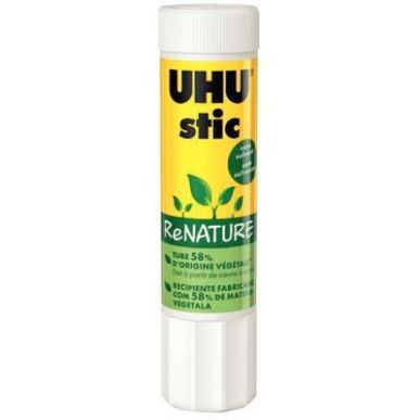 Achetez UHU Bâton de colle 21g Renature biologique 58% de matières premières d'origine végétale..