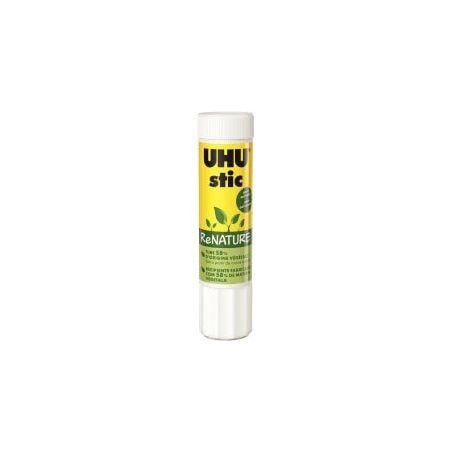 Achetez UHU Tube de colle Stic Blanc 8g ReNATURE pas cher sur Ma Rentrée Scolaire
