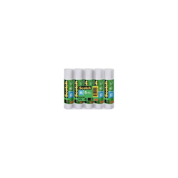 SCOTCH Lot de 5 bâtons de colle économique de 21 grammes