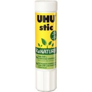 Achetez UHU Tube de colle Stic Blanc 40g ReNATURE pas cher sur Ma Rentrée Scolaire