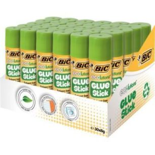 Classpack de 30 bâtons de colles 8g glue stick 9211861 BIC Classpack de 30 bâtons de colles 8g glue stick 9211861 BIC