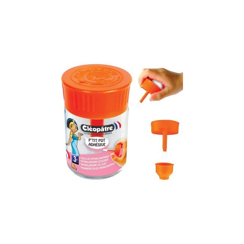 Achetez Petit pot adhésive hypoallergénique 50 gramme + pinceau AD80-HYP CLEOPATRE pas cher sur Ma.. Achetez Petit pot adhésive hypoallergénique 50 gramme + pinceau AD80-HYP CLEOPATRE pas cher sur Ma..