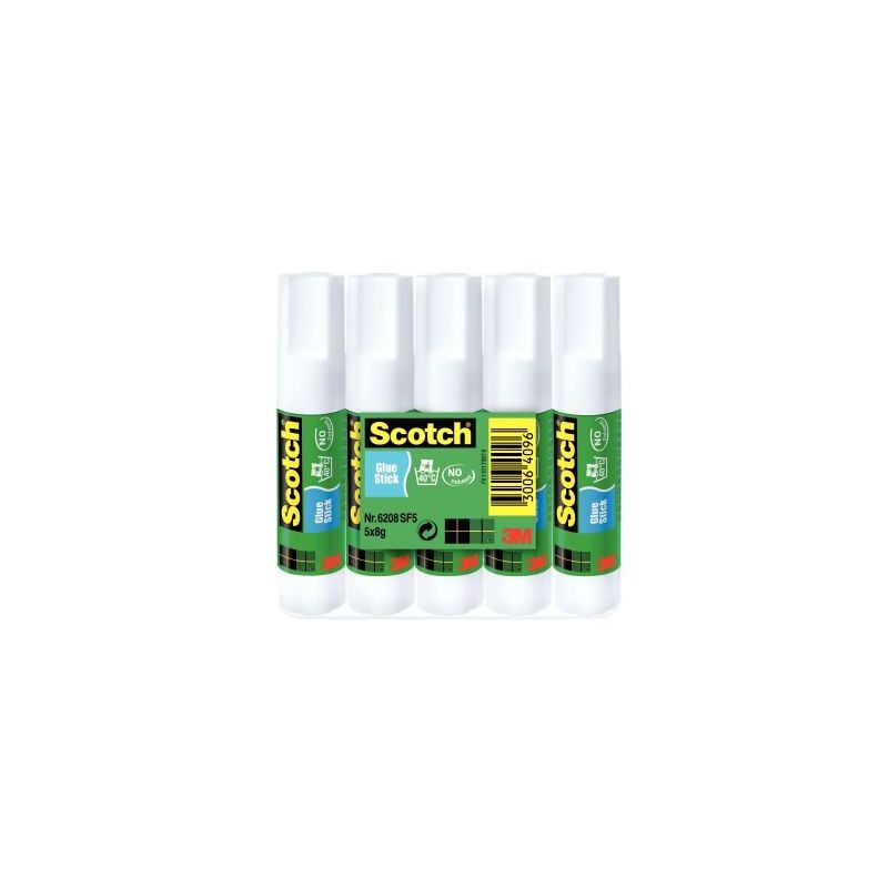 Achetez SCOTCH Lot de 5 bâtons de colle Blanche Scotch® 8g sous film pas cher sur Ma Rentrée Scol.. Achetez SCOTCH Lot de 5 bâtons de colle Blanche Scotch® 8g sous film pas cher sur Ma Rentrée Scol..