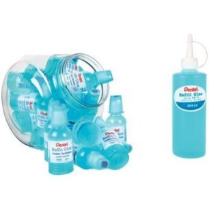 Achetez Pack de 24 flacons de colle Roll'n Glue de 55 ml remplis + 1 flacon de colle 300 ml PER501-E..