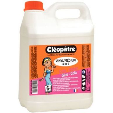 Achetez Bidon de 5litres de colle medium 4 en 1 VIM5L CLEOPATRE pas cher sur Ma Rentrée Scolaire