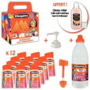 Valise de colle 12 flacons + 1 recharge + 1 pompe VAC-CT CLEOPATRE Valise de colle 12 flacons + 1 recharge + 1 pompe VAC-CT CLEOPATRE