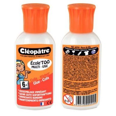 Achetez Flacon 60 g colle Ecole'too AE-70X CLEOPATRE pas cher sur Ma Rentrée Scolaire