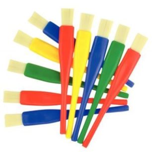 Achetez Lot de 10 pinceaux à  colle, petit modèle, manche en plastique 22236 pas cher sur Ma Rent..