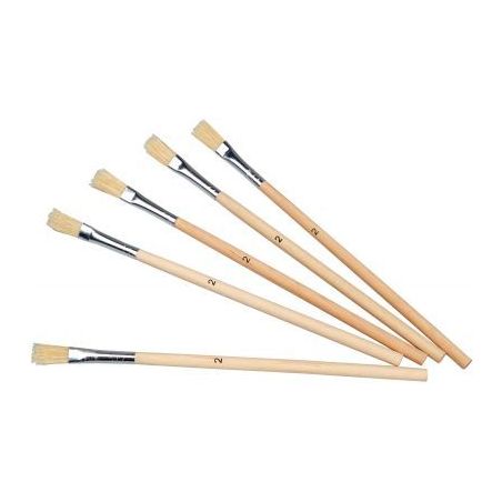 Achetez Sachet de 10 pinceaux à  colle manche en bois 51063 pas cher sur Ma Rentrée Scolaire