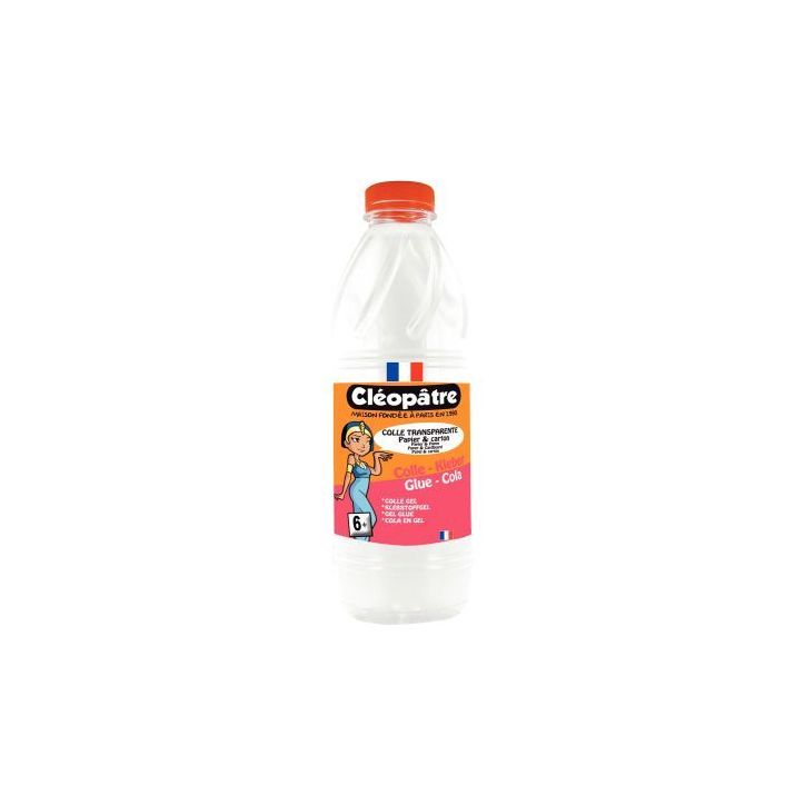 Flacon de 1 kg de colle forte transparente CT1L CLEOPATRE