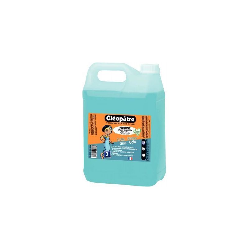 Achetez Flacon de 5litres de colle bleutée marine CMC5L CLEOPATRE pas cher sur Ma Rentrée Scolaire Achetez Flacon de 5litres de colle bleutée marine CMC5L CLEOPATRE pas cher sur Ma Rentrée Scolaire